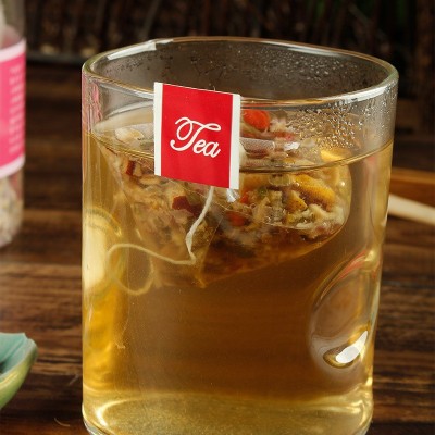 人参玫瑰茶 厂家批发50g盒装人参枸杞玫瑰茶三角包泡水玫瑰花茶图3