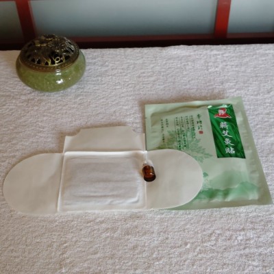 蕲春厂家直销热敷蕲艾灸贴 蕲艾灸贴暖宫贴 肩颈蕲艾灸贴