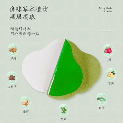 广药白云山美腰贴 艾草纤姿贴 大肚子懒人轻姿贴 艾草艾灸美腰贴图3
