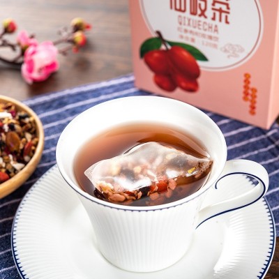 芍祖堂仙岐茶 红参玫瑰饮三角包 桂圆红枣枸杞花果茶 三角袋泡茶图4