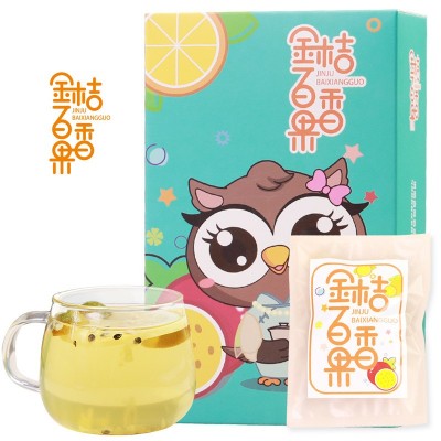 一件代发金桔百香果茶 柠檬冰糖组合水果片茶水果茶花茶包图4