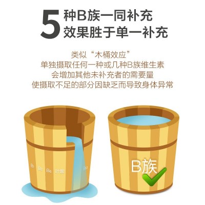 多维爽多种B族维生素片营养补充剂补充多种B族维生素0.6g*90片/瓶图3