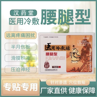 厂家直供缓解颈椎关节骨质增生腰腿病腰椎劳损医用腰腿型冷敷贴