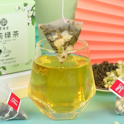 茉莉绿茶三角包茉莉花茶袋泡茶组合冷泡茶叶养生茶一件代发图2