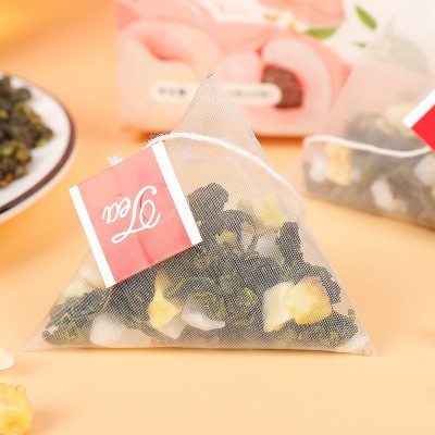 蜜桃乌龙茶花果茶果味系列冷泡茶三角包组合茶网红水果茶代发批发图3