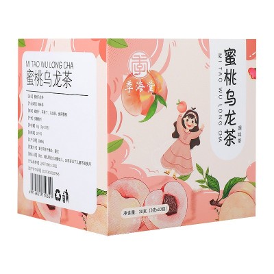 蜜桃乌龙茶花果茶果味系列冷泡茶三角包组合茶网红水果茶代发批发图4