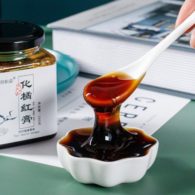 化橘红膏 桔红秋梨大枣膏手工蜜炼滋补养生膏滋厂家OEM贴牌加工图2