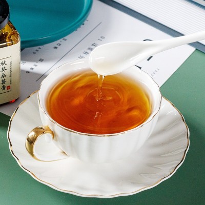秋葵桑葚膏 人参黄精秋葵膏男人膏滋膏方厂家批发桑葚膏一件代发图3