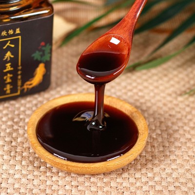 枇杷秋梨膏人参五宝膏厂家OEM贴牌代工八珍膏怀姜糖膏山楂六物膏图5