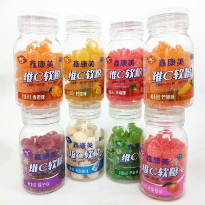 鑫康美维C软糖维生素C68克水果软糖vc软糖VC