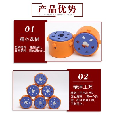 碳化艾柱梅花灸鼎亲肤硅胶背部肩颈全身艾灸器具随身灸具厂家代发图4