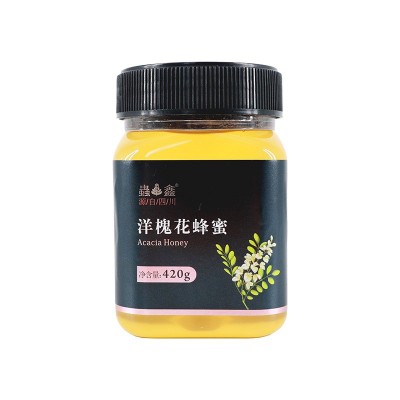 洋槐蜂蜜批发 农家自产蜂蜜 槐花蜂蜜洋槐蜜瓶装420g 蜂蜜伴手礼图5