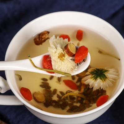 熬夜备恢复茶菊花决明子茶 金银花菊花茶枸杞花茶组合盒装花草茶图3