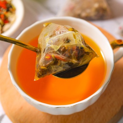 仁和枳椇子菊花决明子茶玉米纤维三角包金银花枸杞代用茶一件代发图4