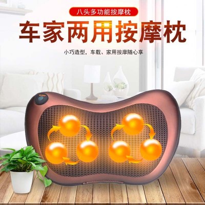 按摩枕 颈部腰部背部臀部按摩器红光加热按摩器跨境批发定制图2