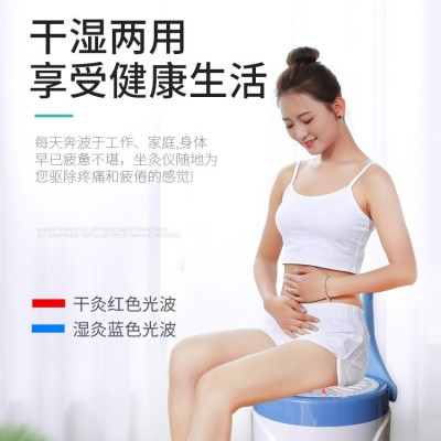厂家直供智能熏蒸坐灸仪家用靠背艾灸凳子坐垫随身灸臀部温坐仪器图2