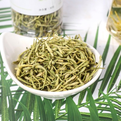 优质头采金银花 河南封丘金银花二花山银花养生茶OEM代加工花草茶图2