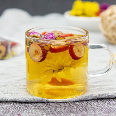【花之吟】丽颜茶 喝出好气色 20包/盒 玫瑰花菊花红枣枸杞子图2