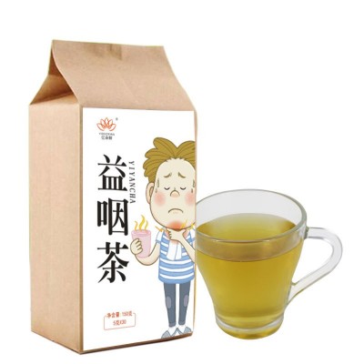 益咽茶三清茶胖大海金银花罗汉果咽宝草本咽喉茶贴牌代加工咽喉茶图5