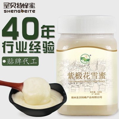 500g椴树蜂蜜结晶蜜洋槐蜜雪蜜蜂蜜厂家