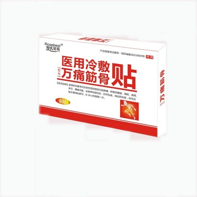 现货批发罗氏贝特万痛筋骨贴医用冷敷贴6贴/盒膏药贴支持一件代发图4