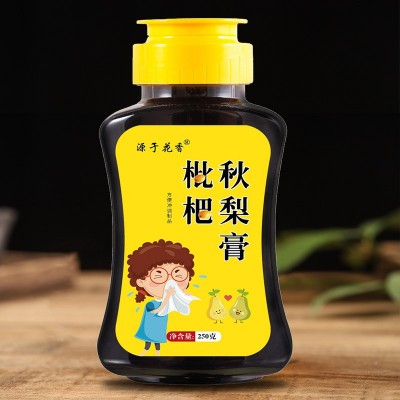 枇杷秋梨膏纯梨膏罗汉果枇杷雪梨膏挤压口瓶装 厂家直发急单速发图2