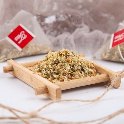 金银菊花茶 OEM贴牌代加工 金银花枸杞牛蒡根茶组合袋泡茶代发图2