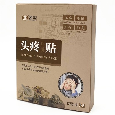 头疼贴三叉神经贴太阳穴男女三岔神经性头疼贴偏头疼面部贴膏图2