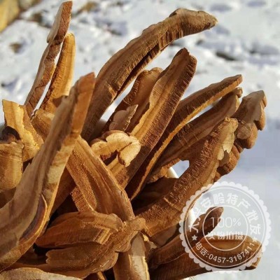大兴安岭赤灵芝片 整枝灵芝切片500克 自然凉晒新货500克包邮图4