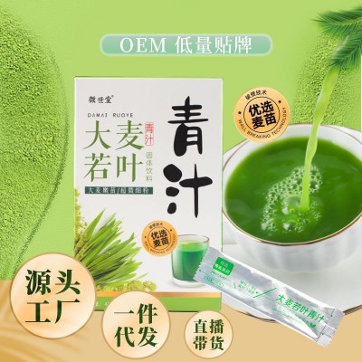 大麦若叶 酵素粉 大麦青汁粉代餐麦苗粉厂家直销批发OEM贴牌加工