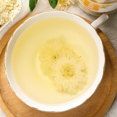 黄山贡菊罐装 菊花花茶 贡菊花茶花草茶瓶装厂家批发一件代发图2