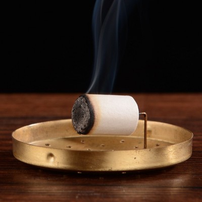 南阳艾柱厂家批发定制艾段五年陈艾艾叶艾绒柱手工艾灸柱加工贴牌图4