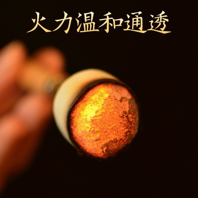 加粗大艾柱 无极玄灸罐艾柱 会阴灸艾柱批发定制加药粗艾条大艾柱图2