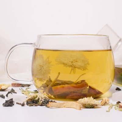 金银花菊花茶批发花果茶 盒装花草茶OEM贴牌加工组合袋泡茶图4