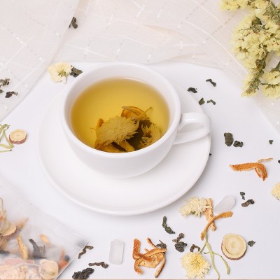 金银花菊花茶批发花果茶 盒装花草茶OEM贴牌加工组合袋泡茶图2