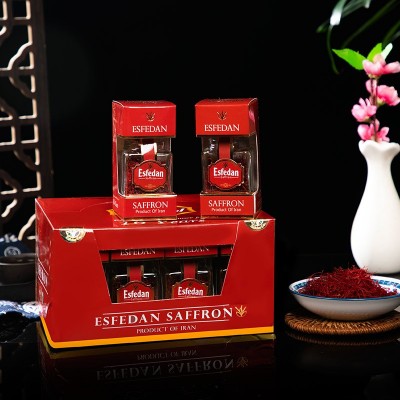 工厂正规伊朗藏红花21新花特级长丝西红花礼盒装藏红花图2