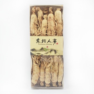新生晒参 白参 东北人参 长白山人参 园参 全须 500g 高丽参