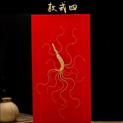 正宗长白山人参林下参 人参礼盒装林下干参 单支包装一件代发图2