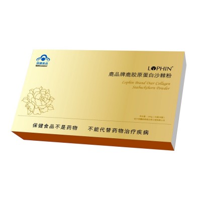 鹿品牌鹿胶原蛋白沙棘粉厂家供货抗衰老新品[国食健字]增强免疫力图5
