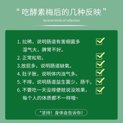 益食代酵素梅加强版孝素青梅果随便果排便益生菌厂家代发批发10粒图2