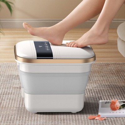 折叠全自动加热恒温泡脚桶足浴盆遥控家用洗脚盆桶冲浪按一件代发图2
