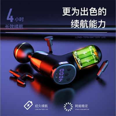 冲击枪运动恢复筋膜抢电动筋膜枪健身家用按摩枪肌肉放松器按摩器图2