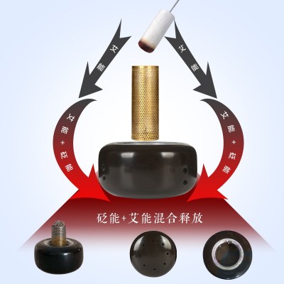 艾灸盒砭石艾灸仪器温灸器艾灸罐按摩能量扶通罐阳图3