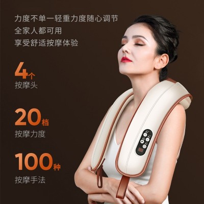 颈椎按摩器肩颈敲打捶打披肩腰背部肩膀四捶敲打颈肩乐颈椎按摩仪图2
