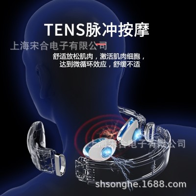 护颈仪肩颈脉冲按摩理疗加热仪器智能语音颈椎按摩仪厂家图2