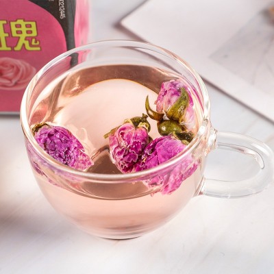 玫瑰花茶瓶装罐装花茶新货厂家直销散装批发OEM贴牌定制代加工图2