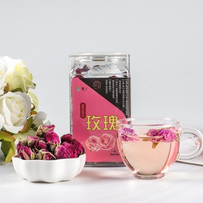 玫瑰花茶瓶装罐装花茶新货厂家直销散装批发OEM贴牌定制代加工