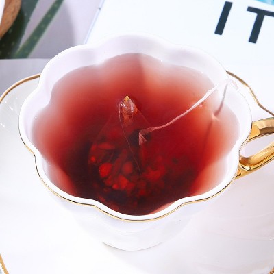 猴头菇丁香沙棘舒谓茶花茶养生茶代用茶茶包三角包代发授权图4
