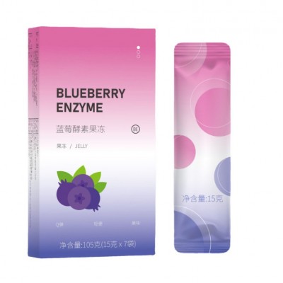 蓝莓酵素果冻果蔬果冻胶原益生soso元盒非多燕郑即食果冻图5