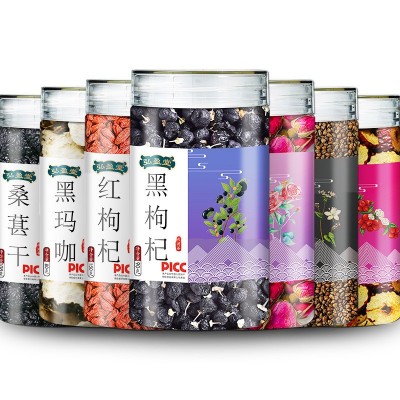 罐装花茶桑葚花草茶任意组合 山楂金银花菊花决明子枸杞 批 发代发图3